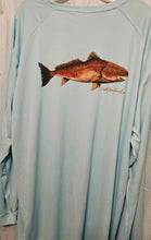 Redfish Long Sleeve Quick Dry Crewneck T-Shirt