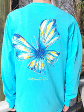 Butterfly Long Sleeve Crewneck T-Shirt