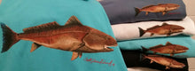 Redfish Bass Long Sleeve Crewneck T-Shirt