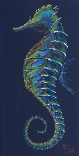 Seahorse Blue #25