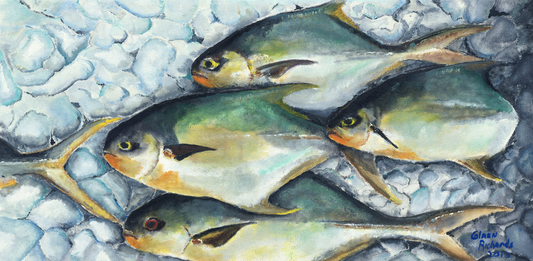Fish/ Pompano on Ice #5