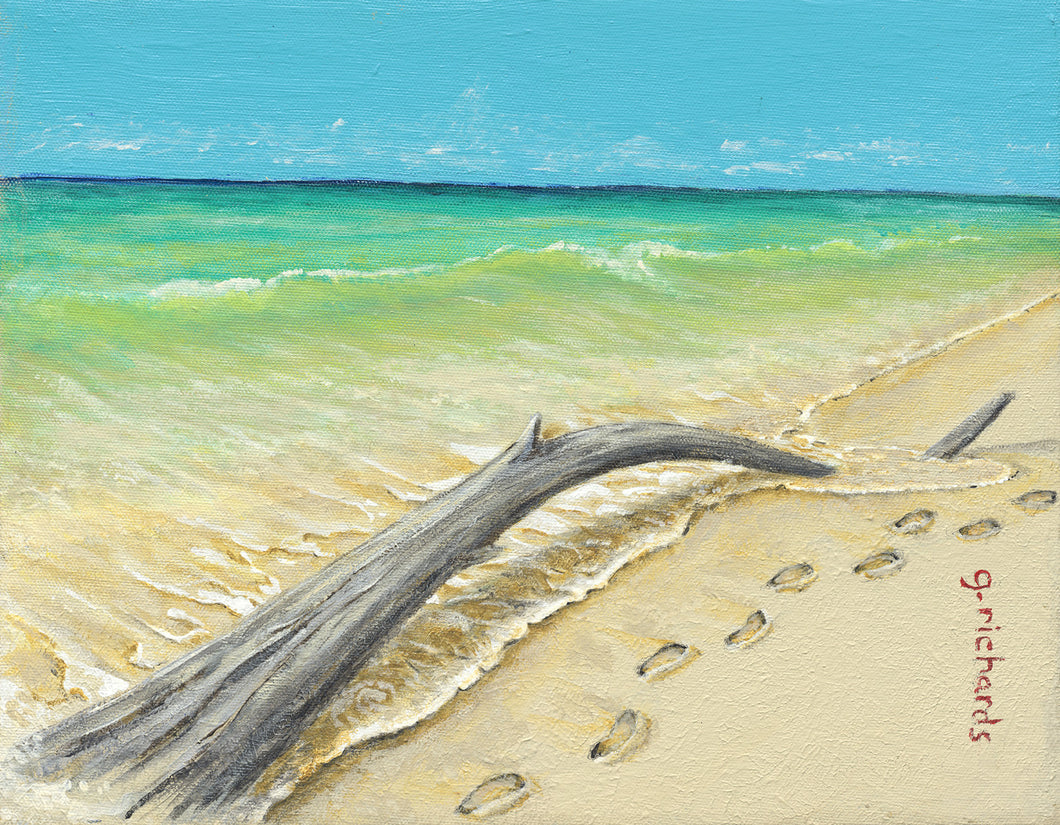 Beach Footprints #83