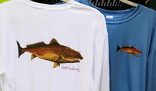 Redfish Long Sleeve Quick Dry Crewneck T-Shirt